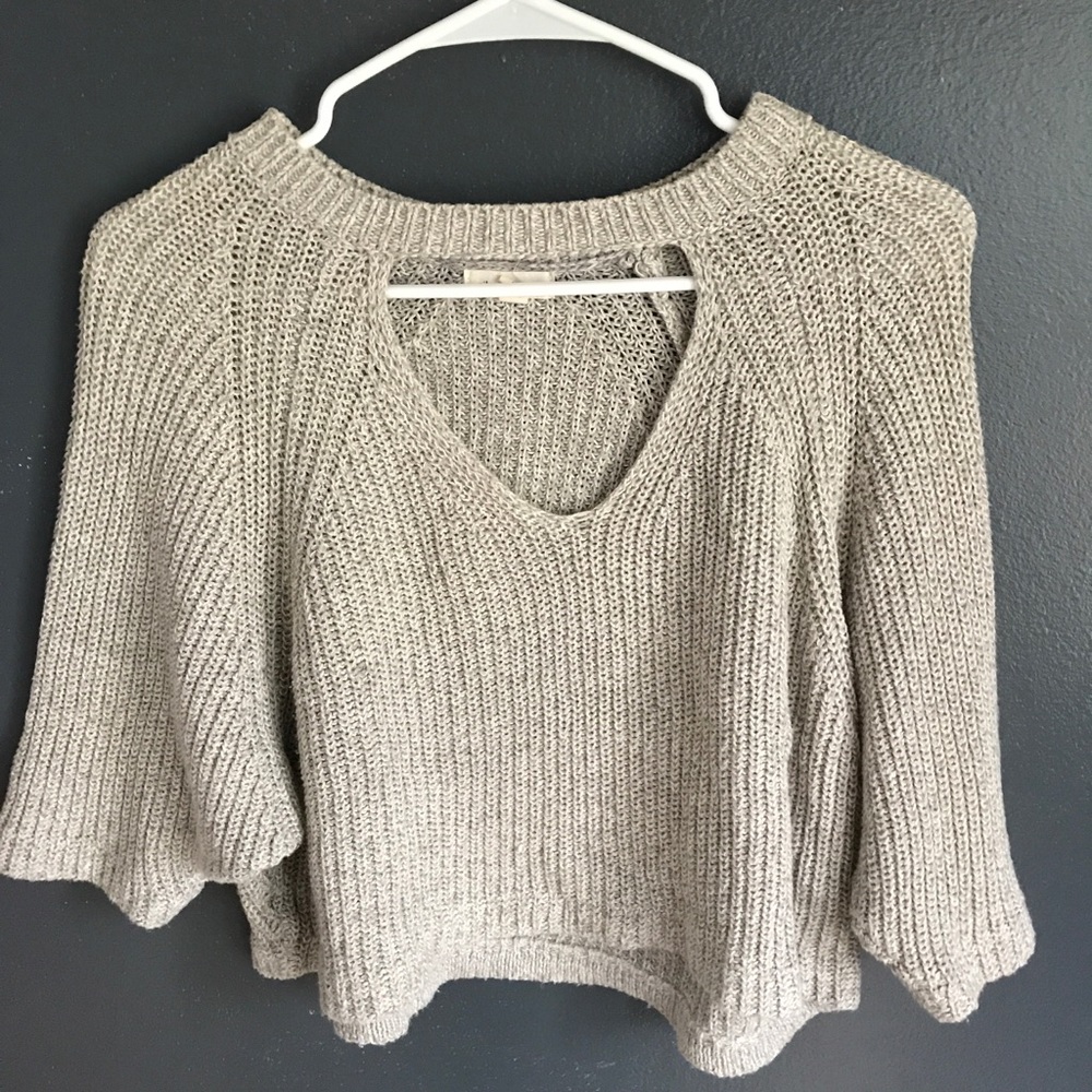 cropped sweater